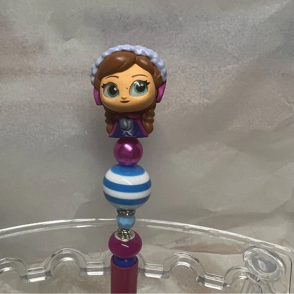 Anna from Disney's Frozen - Doorable Beaded Pen - Picture 2 of 2